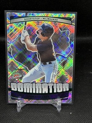 2025 Panini Prospect Edition #9 Brady Ebel Domination - Green Diamonds #/25