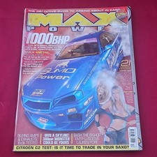 Max Power Magazine November 2003 (1216) Lauren Pope Nissan Skyline 1000BHP
