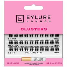 3 x packs of Eylure Cluster Lashes - Dramatic No. 12
