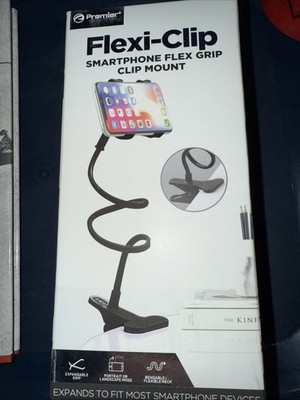 Premier Accessory Group PFLCLIPBK Flexi-grip Clip Smartphone Band New Sealed