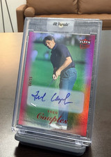 Fleer Ultra Golf Fred Couples Red Rainbow Auto Foilboard Autographed #28/25