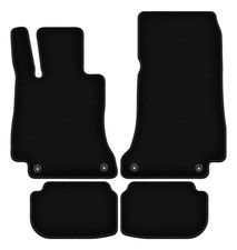 Velours Fußmatten für Mercedes E A238 Bj. 2017-2023  4-tlg Automatten Passgenau
