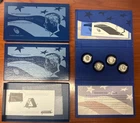 2014 Kennedy Half Dollar 50th Anniversary Silver 4-Coin Set w/ Box and Papers