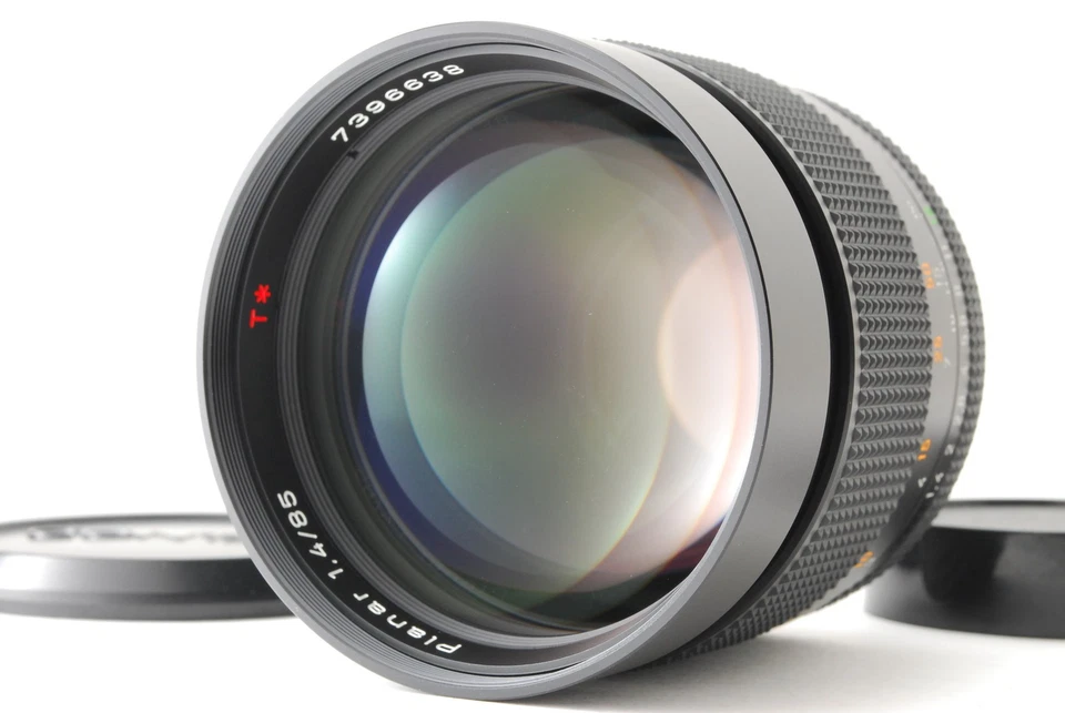 [Almost Unused] Contax Carl Zeiss Planar T* 85mm F1.4 Lens C/Y MMJ From JAPAN #2 - Image 2 of 4
