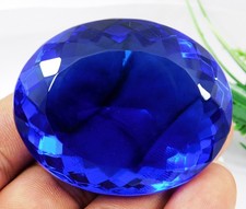 Certified 456.20 Ct Natural Blue Tanzania Of Tanzanite Oval Cut Loose Gemstone