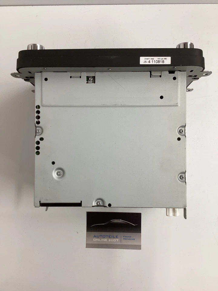 VW Golf 6 Plus Autoradio Radio CD Player Audio -ohne Code 5M0035186J 7640212360 - Bild 4 von 4