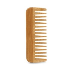 Bamboo Wide Tooth Comb Anti Static Detangling Comb Curly Hair Men Women Salon