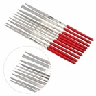 10pcs in 1 Guitar Fret Nut Saddle Slot Grinding File Set Luthier Repair Tool