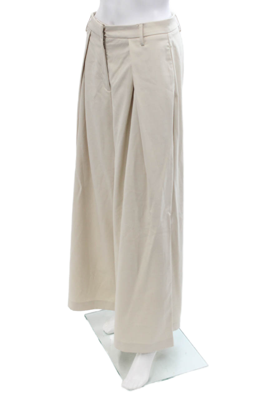 Pixie Market Women's Pleated Front Button Wide Le… - image 2