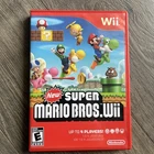 New Super Mario Bros. Wii (Nintendo Wii, 2009) CIB W/ Manual Tested Working