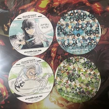 Demon Slayer Muichiro Tokito Sanemi Shinazaki Twin Drink Coaster Collectible
