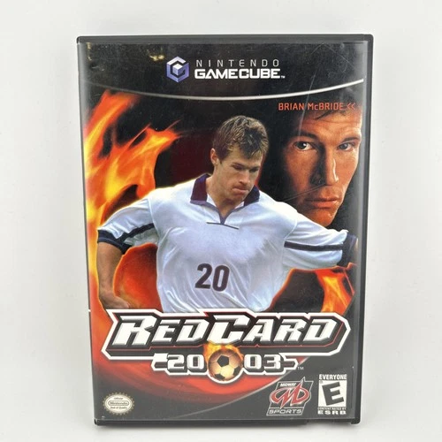 RedCard 2003 Nintendo GameCube - Tested And Working Game And Case Authentic Rare