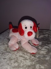 TY - The Beanie Babies - Lovey-Dovey the pink dog - 2004