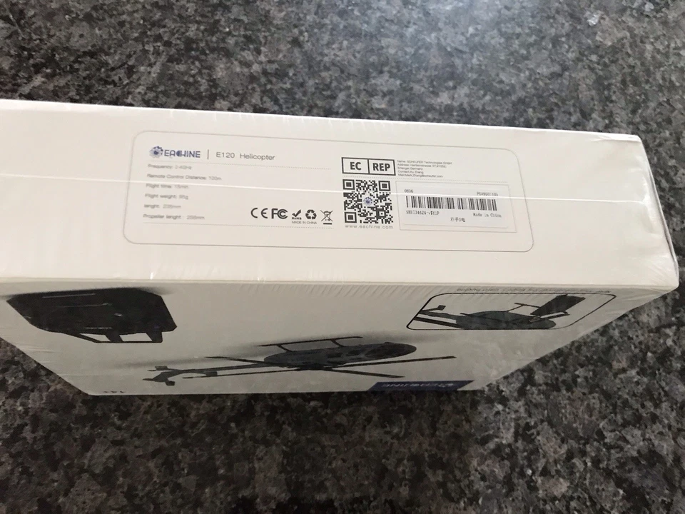 RC Helicopter Scale Eachine E120 BO-105 2.4G 4CH 6-Axis Gyro Flybarless RTR USA - Image 2 of 2
