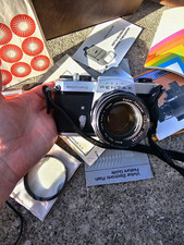 Pentax Spotmatic 35mm SLR Dual Lens Bundle -Super-Takumar 50mm f/1.4  80-200mm