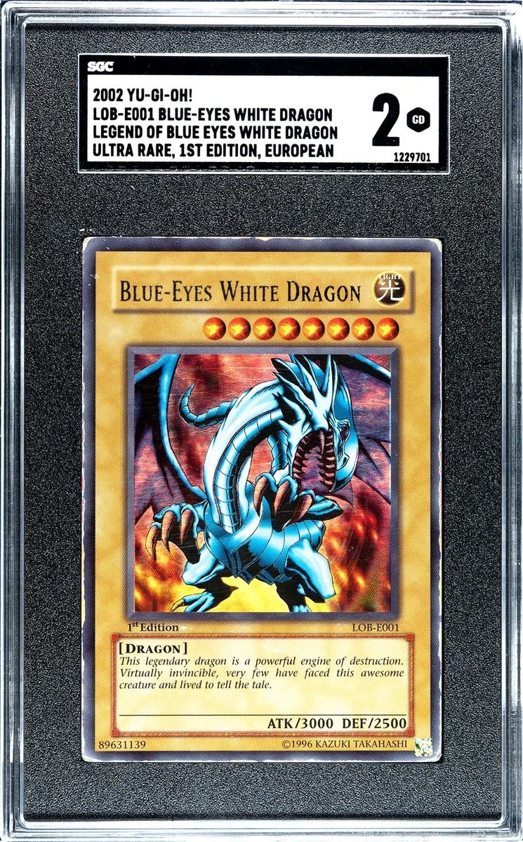 Blue Eyes White Dragon Lob 1st Edition for sale | eBay