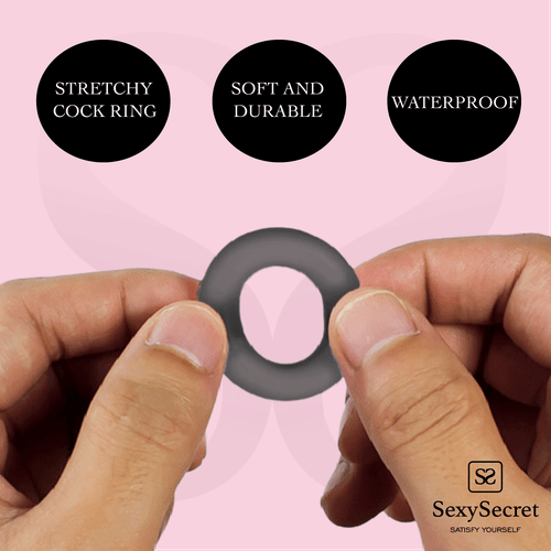 Cock Ring Sex Toy Delay Ejaculation Penis Ring Set Erection Aid Penis Enlarger - Picture 15 of 25