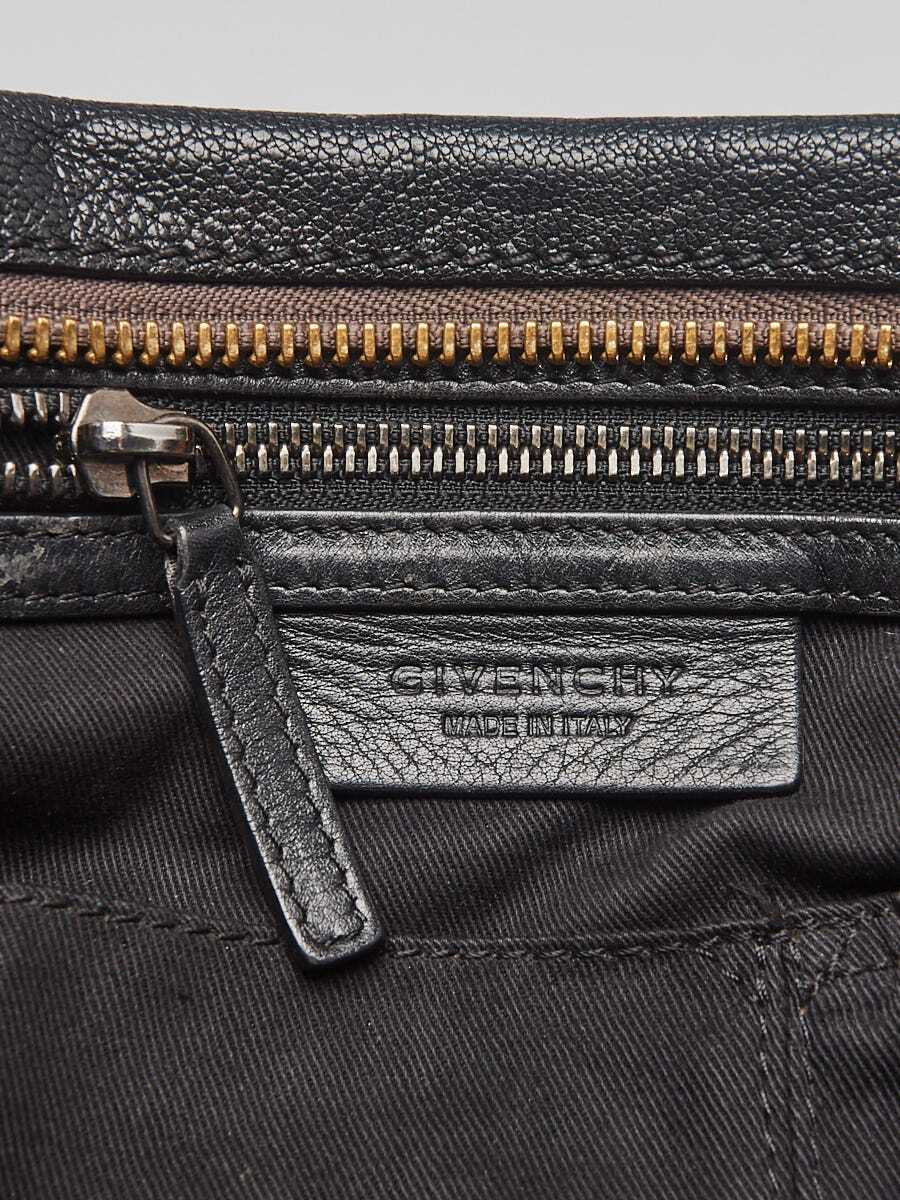 Givenchy Tri-Colored  Textured Lambskin Leather S… - image 9