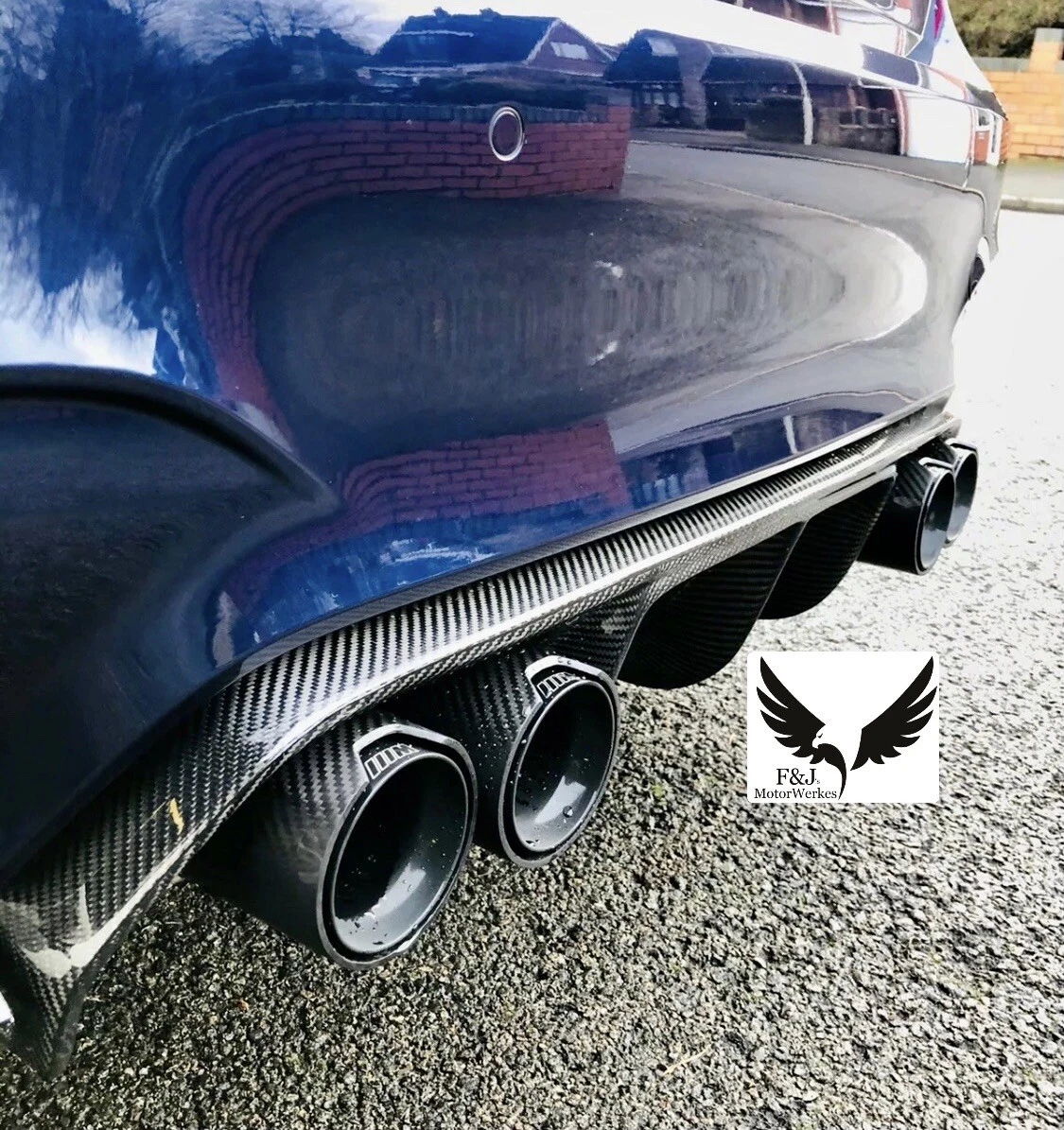 Bmw M Performance Carbon Fibre Exhaust Tip M2 M3 M4 M5 M6 F80 F82