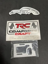 TRC Composite Craft Vintage RC Car Part # 5326 Alum Right Motor Block for Pro-10