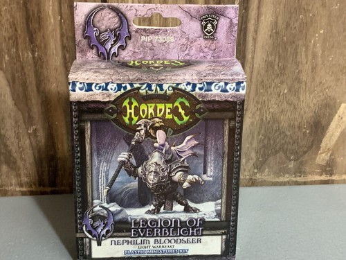 NIB NEW IN BOX WARMACHINE HORDES LEGION EVERBLIGHT NEPHILIM BLOODSEER