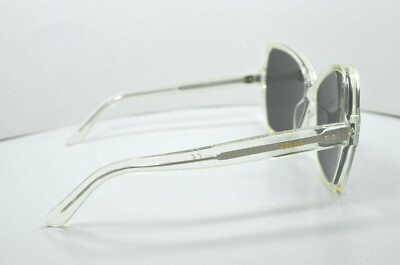 NWT Celine CL40064I-6422C Na Sunglasses CELINE CL40064I 22C Clear Frame/Grey Mirrored Lens 64mm  main image 4