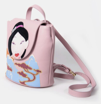 Disney Mulan backpack by Danielle Nicole Danielle Nicole Red Backpack with Mulan Design main image 2