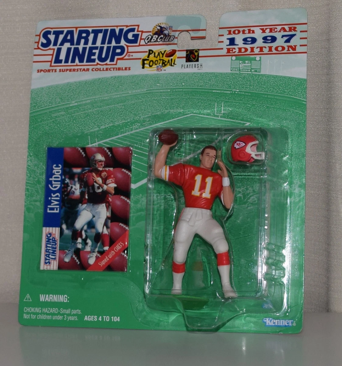 Football (Ball) Sports Action Figures 1997 Year Manufactured for