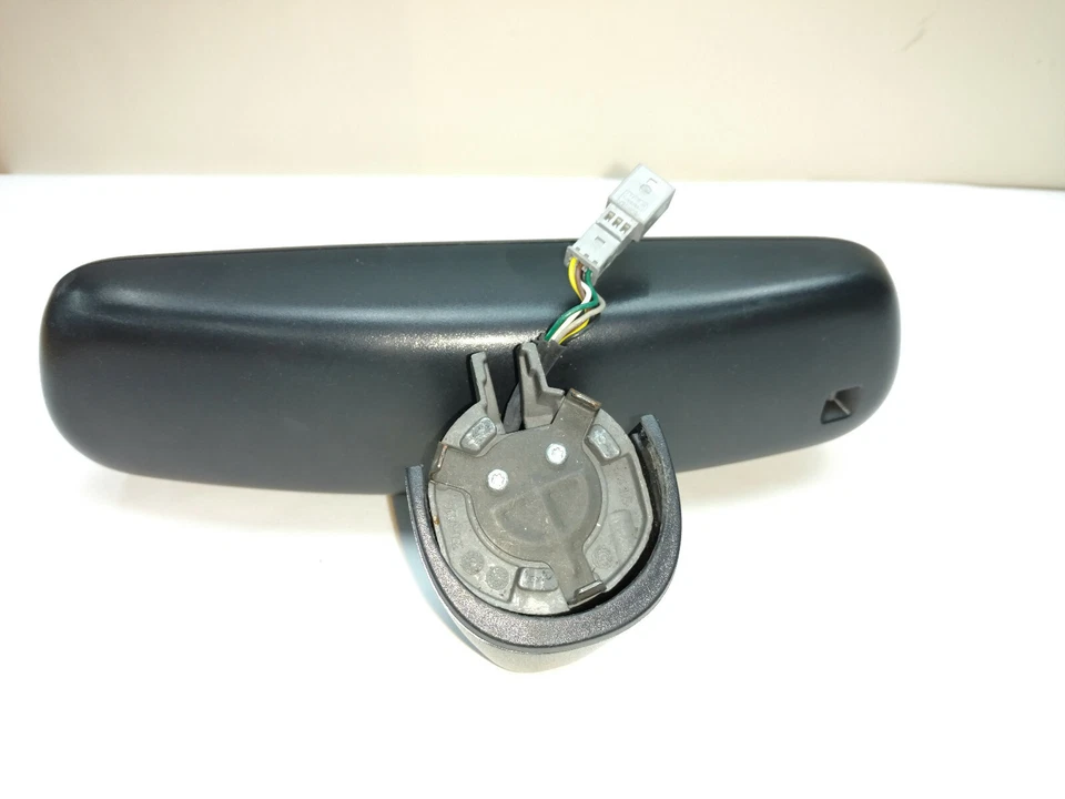 Espejo retrovisor oculto negro atenuación automática Audi A4 S4 A6 S6 2005-2010 Foto 4 de 4