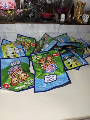 Jungle in My Pocket Blind Bag Collectible Figure Flocked Animals Sealed 2022 New