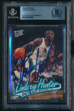 1996-97 Fleer Ultra Lindsey Hunter #180 signed auto autograph BAS BECKETT rare