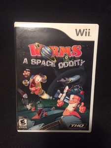 Worms A Space Oddity Nintendo Wii Complete Thq Games 06 Ebay