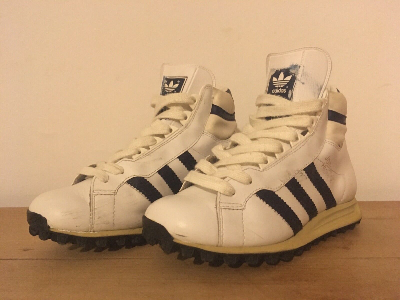 Adidas II boots US2,5 Vintage Rare 80s Made in Slovenia 🇸🇮 | eBay