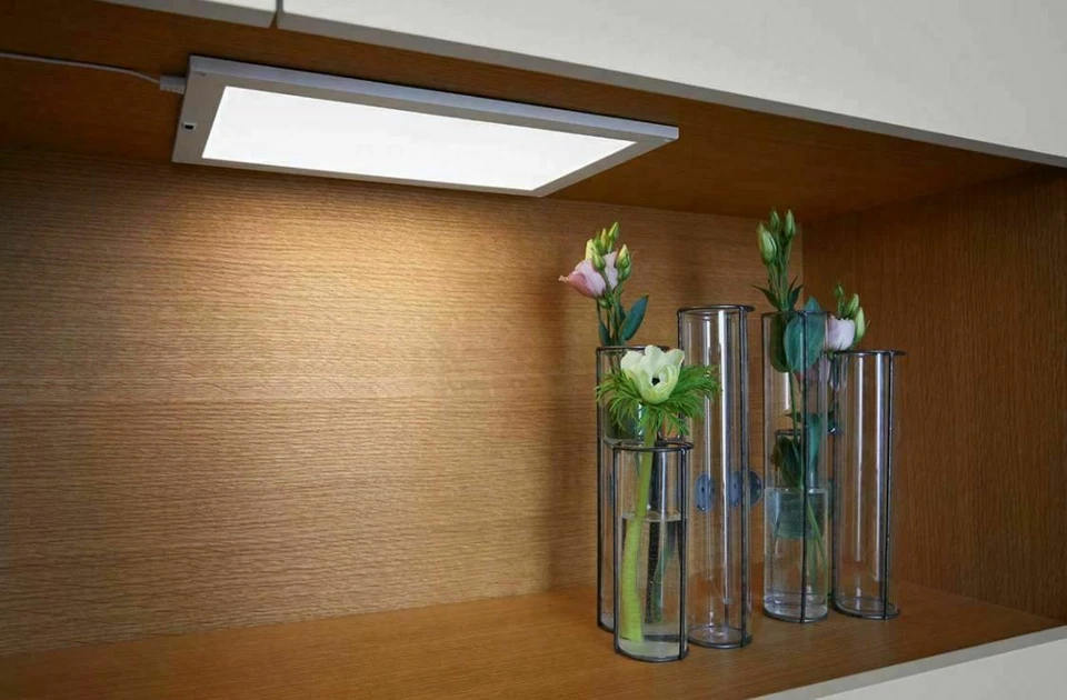 Osram LED Cabinet 2x Panel 20x30 Sweep Sensor dimmbar 14W EEK:F (Spektrum A-G) - Bild 3 von 4