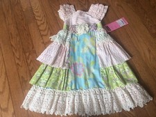 NWT Mustard Pie Delphine Tea Party Dress 4T
