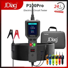Genuine JDiag P100 PRO Car Circuit Tester 9V-30V Automotive Power Circuit Black