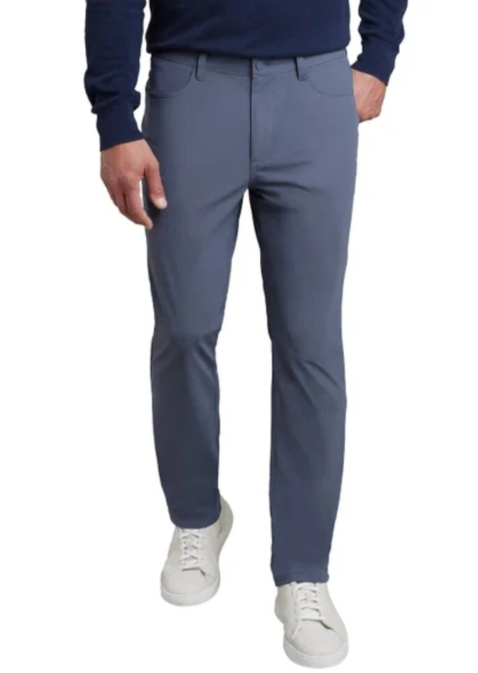 Kirkland Signature Men’s Commuter Pant UPF 50+ ; Blue Size 36 × 30 NWT