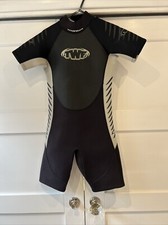 twf wetsuit Size 7 Black