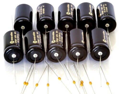 Capacitors 2200μF 40V axial with bypasses (10 pieces) - Picture 1 of 1