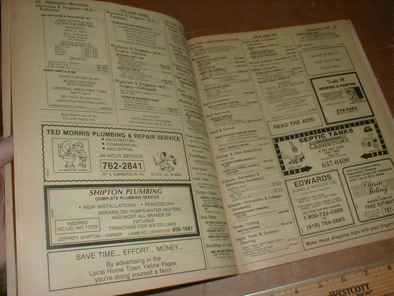 Churchland Reeds Lexington Southmont North Carolina phone book