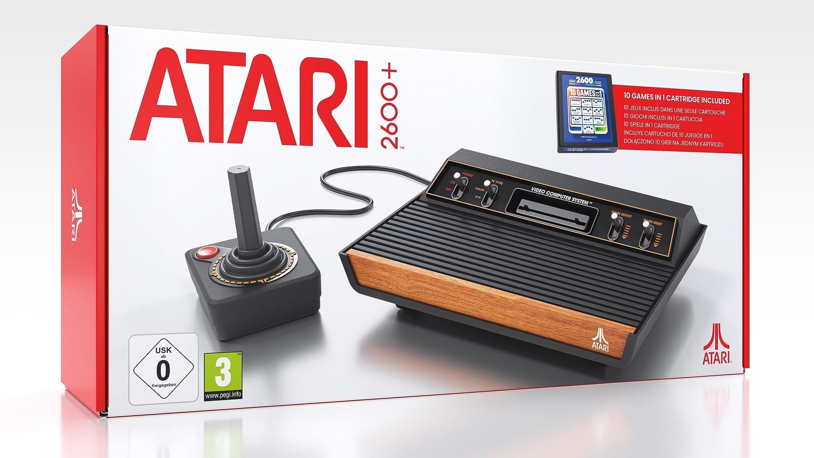 Atari 2600+ Classic Game Console - Black (Atari) Game NUOVO