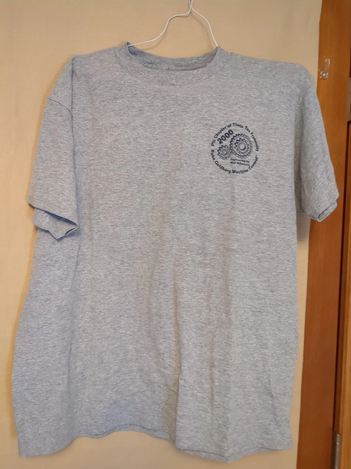 Phi Chapter Of Theta Tau Fraternity Rube Goldberg Machine Contest 2000 T-Shirt