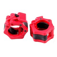2 Olympic Barbell Collar Weightlifting (1 Pair) Black on sale 2 Olympic Barbell Collar Weightlifting (1 Pair) Black on sale