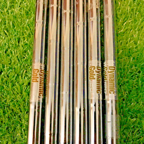 Set of 6 Dynamic Gold 120 S300 Steel iron Shaft .355