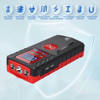 Arrancador De Carro 8000A 229800mAh Portatil De Bateria Cargador