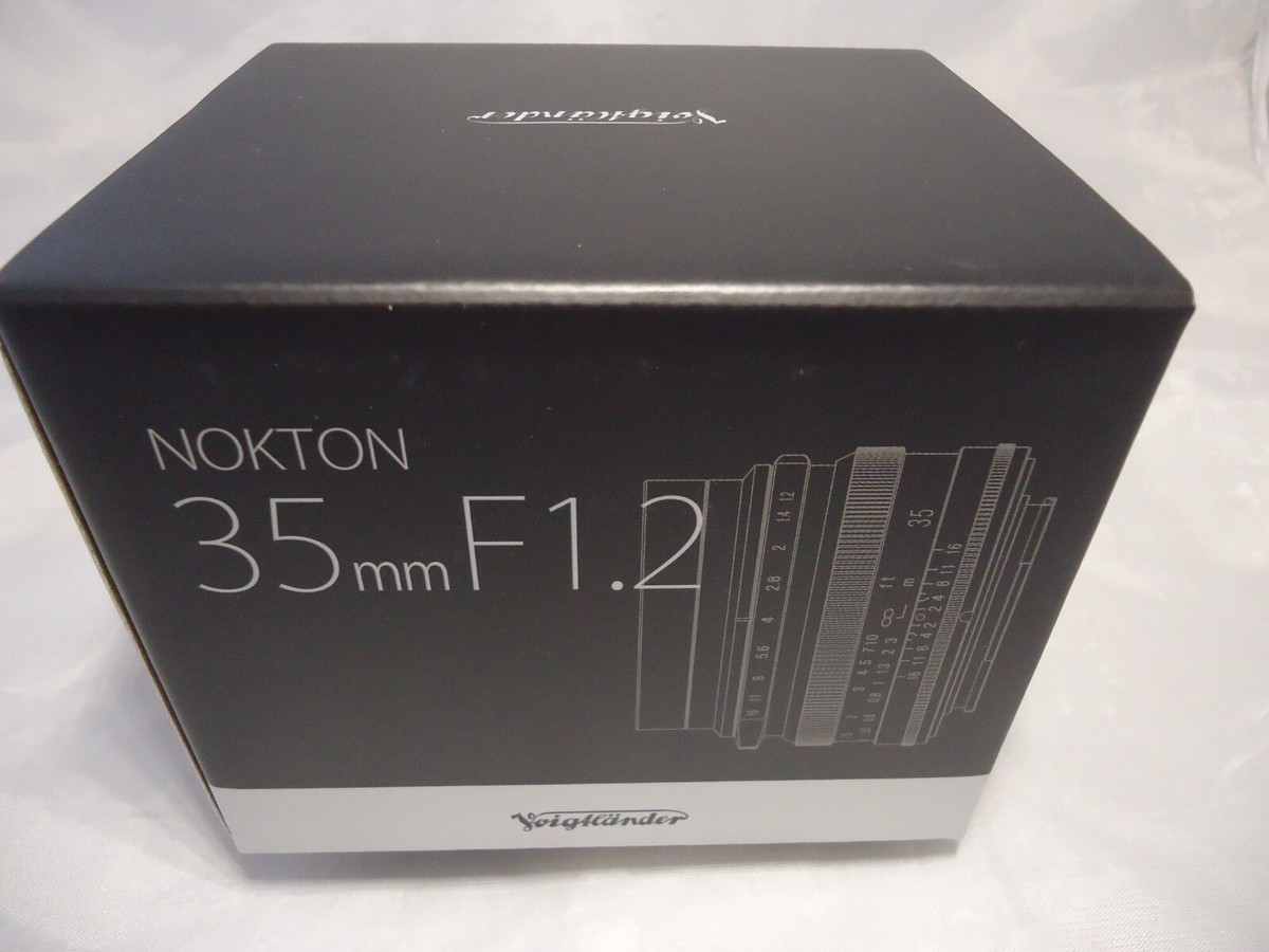 Voigtlander NOKTON 35mmF1.2　 Xmount New VOIGTLANDER Nokton 35mm f1.2 FUJIFILM X Mount Lens | eBay