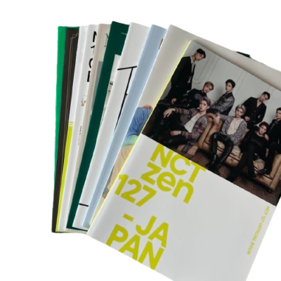 NCT 127 Japan NCTzen Fan Club FC Official Book 1 2 3 4 5 6 7 8 9