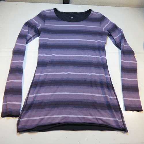LULULEMON REVERSIBLE STRIPED SOLID LONG 