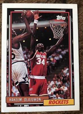 1993-94 Topps NBA Basketball Karte, Hakeem Olajuwon