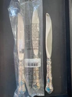 STRASBOURG STERLING SILVER 8 3/4" KNIFE MODERN BLADE 2 NEW ONE NOT PRICE  EACH